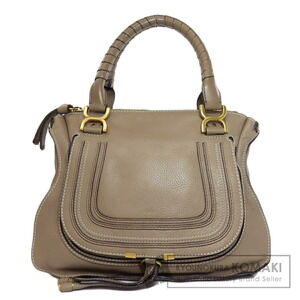 Chloe Marcie Leather Tote Bag